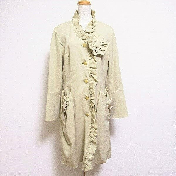 はっきりフリルがアクセント ノンノンドールのコートを買取しました