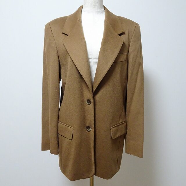 マックスマーラのジャケットを買取しました｜シックなブラウン