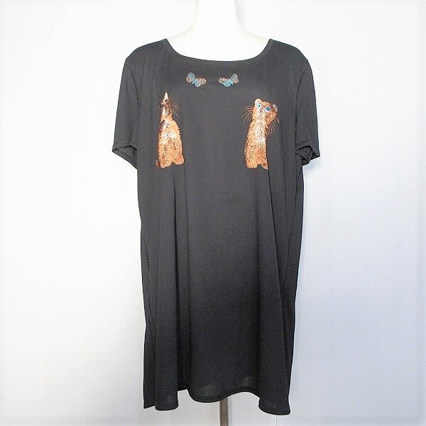 愛嬌のある猫が可愛い 伊太利屋のチュニックを買取しました