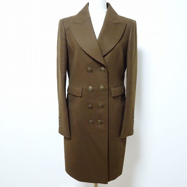 【BURBERRYの長袖コートをお買取】しっかりめのブラウンで大人の魅力を演出