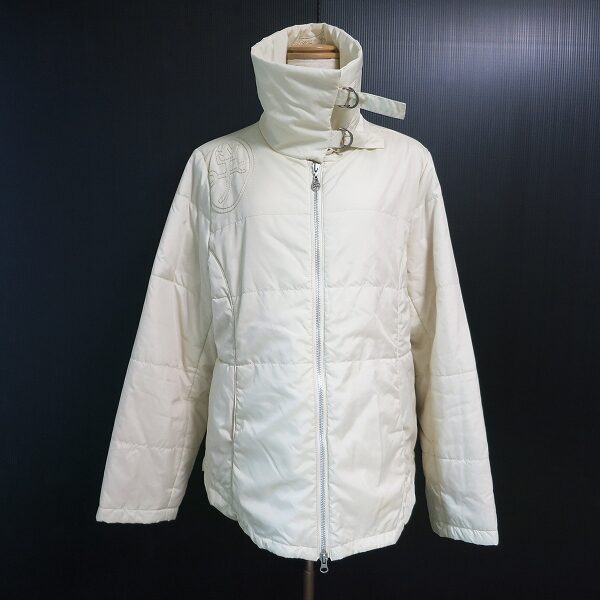 【カステルバジャック】明るいホワイトで手に取りやすいキルティングジャケットをお買取