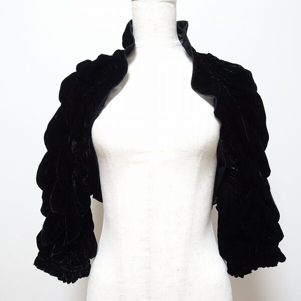 ミニ丈できっちりさも出せる ミスアシダのボレロを買取しました！