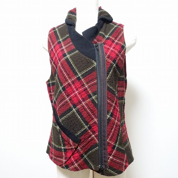 お買取したセンソユニコのベスト!豪華なチェックにときめきます