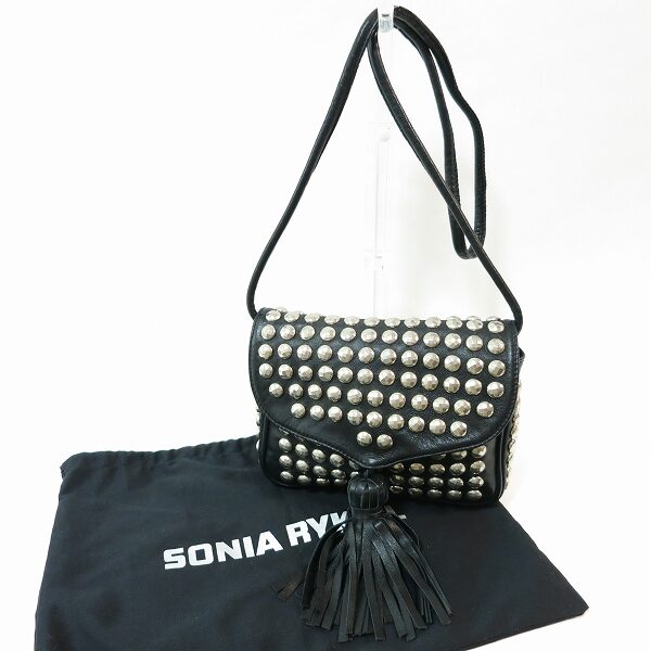 ソニアリキエルのショルダーバッグを買取しました！スタッズが眩しい