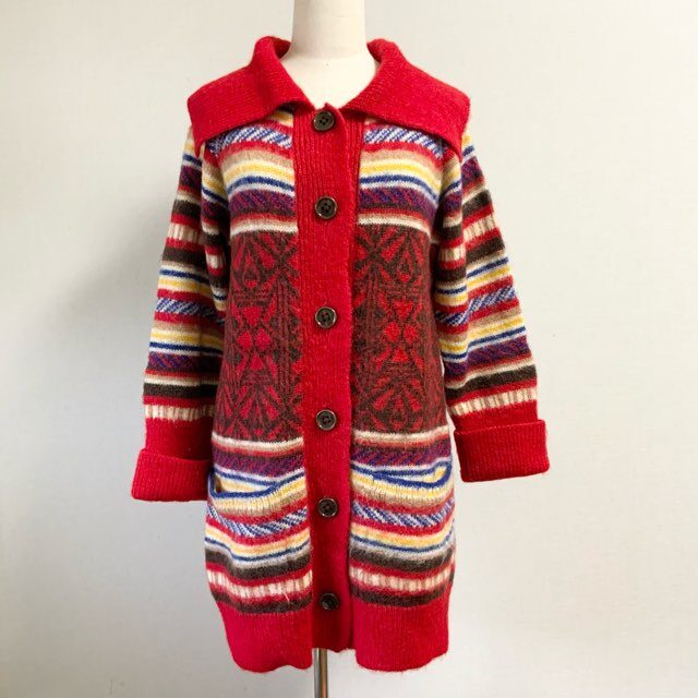 カンサイヤマモトのカーディガンを買取しました｜見続けるほど明るくなる！