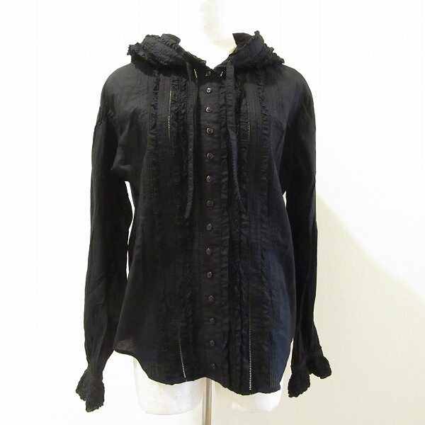 【お買取 ピンクハウス】ほぼ良いフリルが柔らかさを演出のブラウス