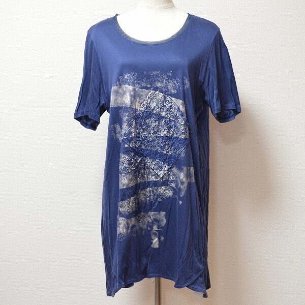 ヒロコビスのチュニックをお買取|紺と銀のレアコンビが素敵