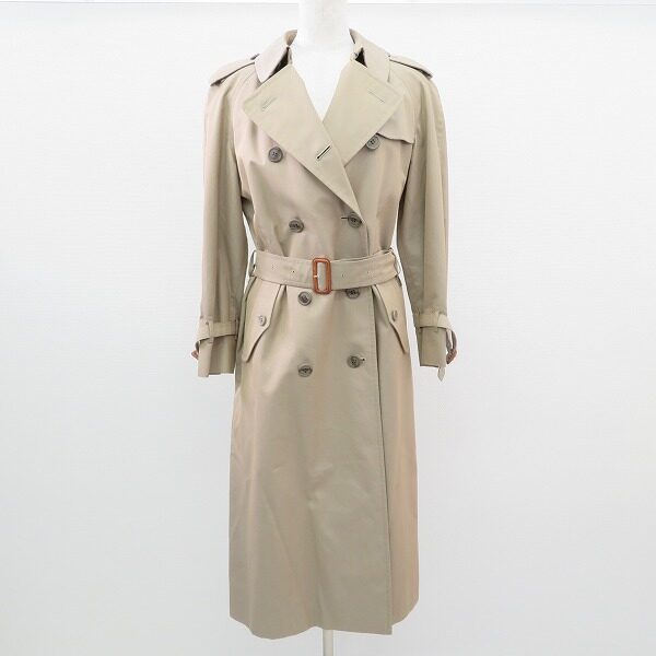 バーバリーのトレンチコートを買取しました｜程よいカーキで飽きずに使える