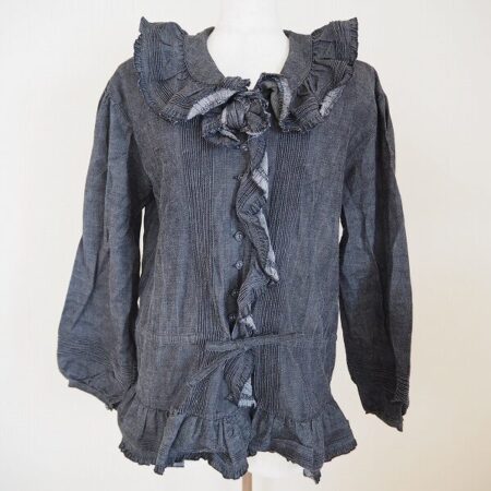 お買取情報 ピンクハウスのブラウス｜ディープなデニムとキュートなフリルで使いやすい