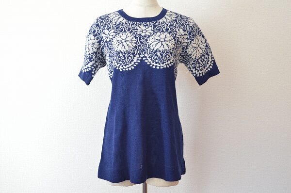 【買取しました】豪華×可愛いが叶う斉藤都世子のチュニック