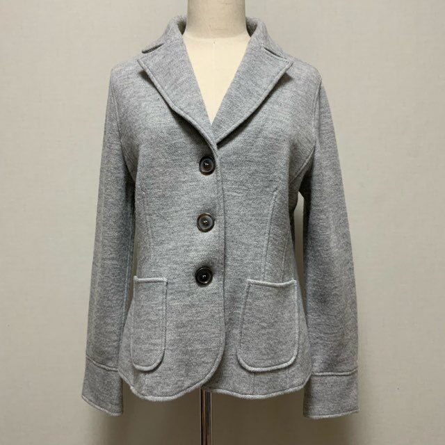 【レリアン】宅配買取にて買取したグレーのジャケットをご紹介！きっちりしシンプルに仕上がります