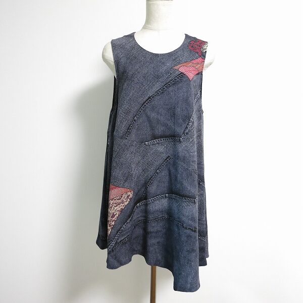 詩仙堂の和柄が素敵なチュニックを買取しました！清々しく着られるのが嬉しい