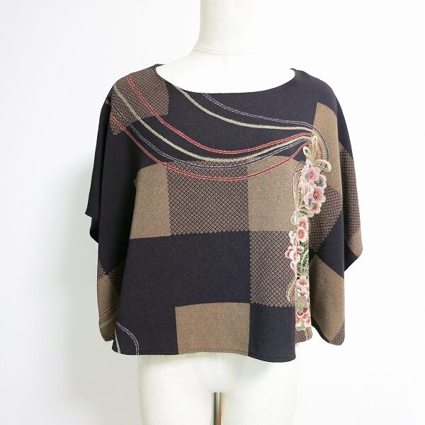 ちりめん素材が人気の詩仙堂｜ショート丈のカットソーを買取しました