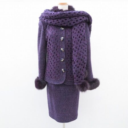 銀座マギー スカートスーツを買取しました！ニット素材がレア