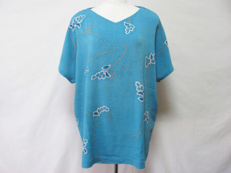 詩仙堂のカットソーを買取しました！明るく綺麗な水色にうっとり