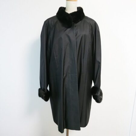 シルク×ミンクファーがゴージャス レリアンのコートを買取しました