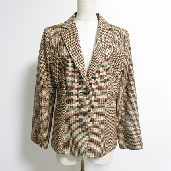 レリアン×エルメネルジルドゼニアのジャケットを買取しました｜細かいチェックが知的