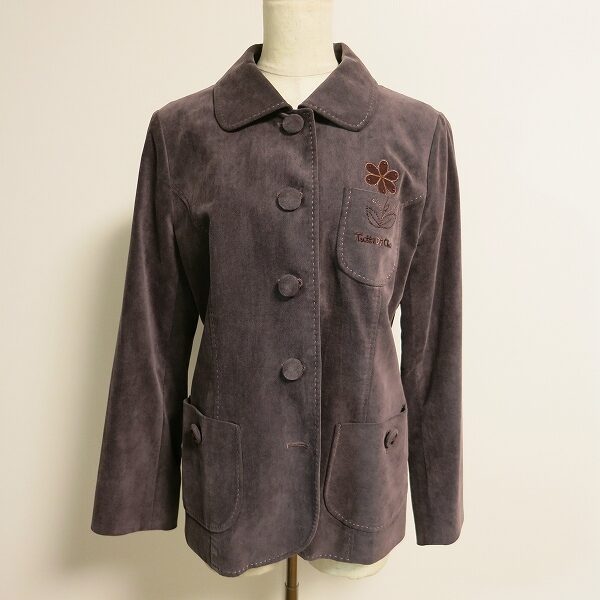 【お買取】レリアンのジャケット｜コーデュロイ スエード調で大人カジュアル