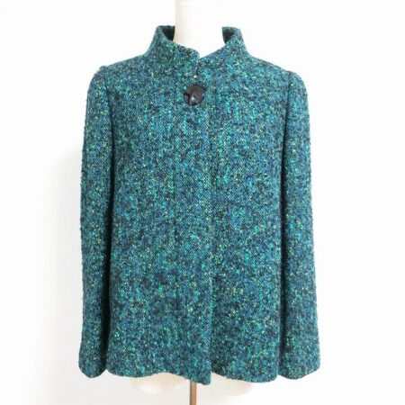 【お買取】明るいグリーンとツイードが素敵なピエールカルダンのジャケット