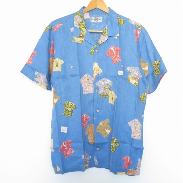 パパス アイランドのシャツをお買取｜洋服柄が楽しい