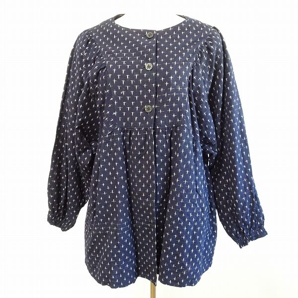 久留米絣が特徴的な儀右衛門のコートを買取しました！渋さと落ち着きをゲット