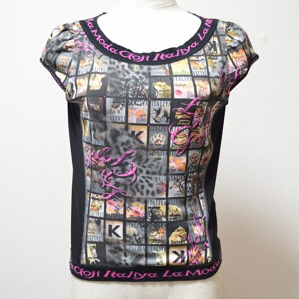 シャープなデザインがツボ！伊太利屋のカットソーを買取させて頂きました