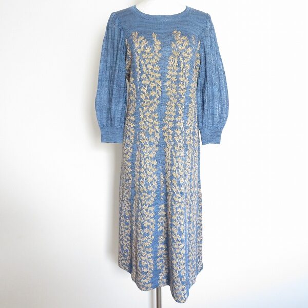 Ⅰライン強調でスタイルアップ！斉藤都世子のワンピを買取させて頂きました