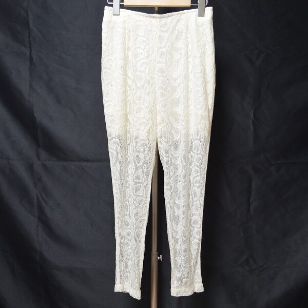 総レースの白ボトムスを買取させて頂きました！伊太利屋