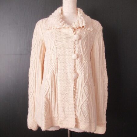 大人可愛いロングカーディガンを買取！レリアン