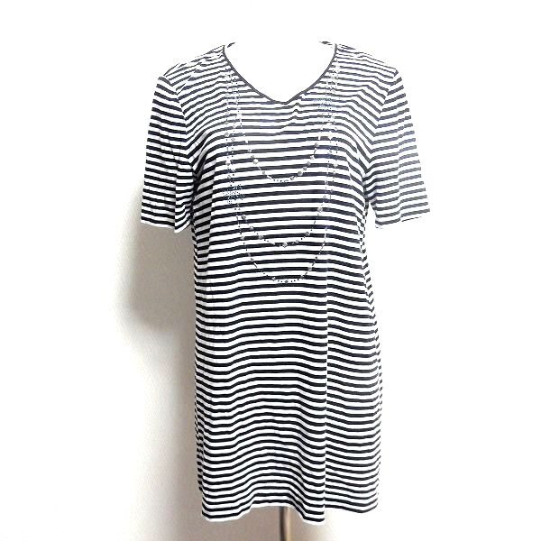 ほっそりボーダーがさわやか レリアンのカットソーを買取しました