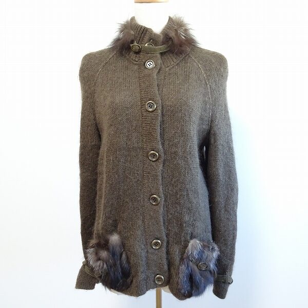 【出張買取しました】質感ふんわりモヘヤ素材 伊太利屋のジャケット