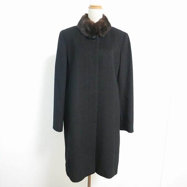 堂々とした装いが叶う レリアンのコートを買取しました