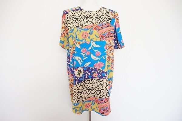 彩り豊かで楽しさ広がる 詩仙堂のチュニックを買取しました