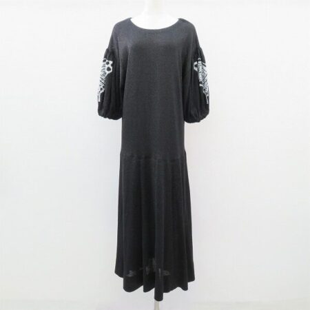 【お買取】ゆらりと揺れるシルエットで和む 斉藤都世子のワンピース