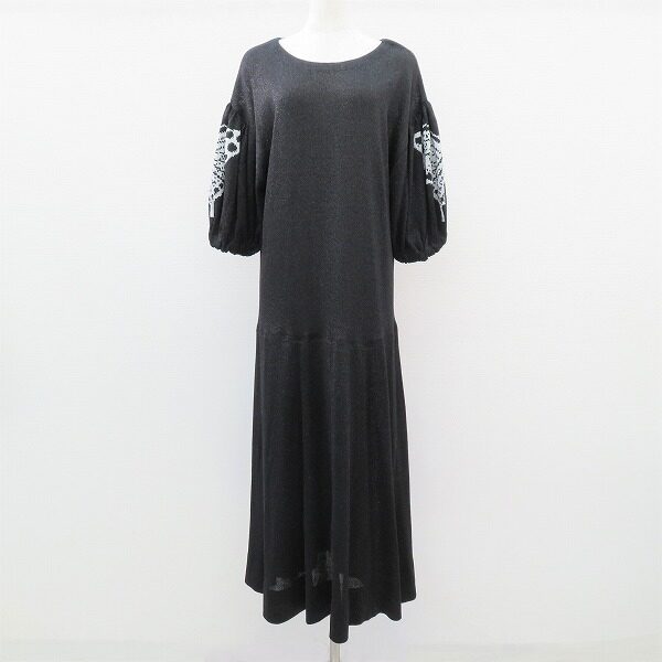 【お買取】ゆらりと揺れるシルエットで和む 斉藤都世子のワンピース