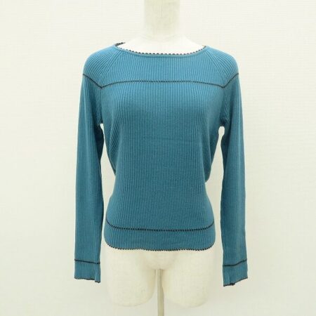 レリアンのニットを買取しました！ほんのりブルーで華やぐ