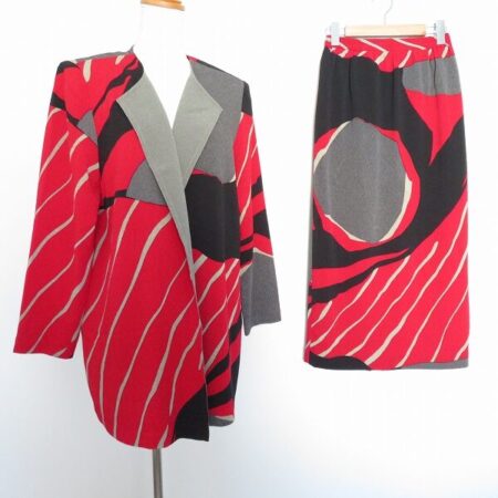 詩仙堂の癖になる柄が特徴的なセットアップを買取しました