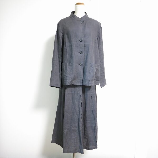 群言堂のセットアップを買取しました！麻素材の冷涼スタイル