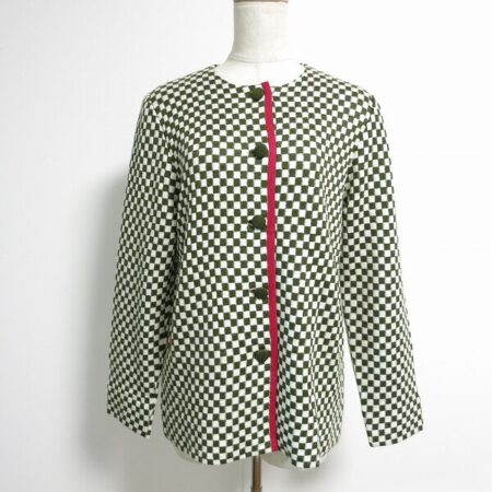 市松模様がおしゃれ 斉藤都世子のジャケットを買取しました