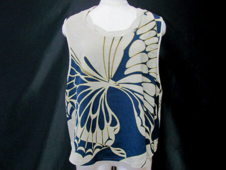 大ぶりの蝶がエレガント！シセンドウのカットソーを買取しました