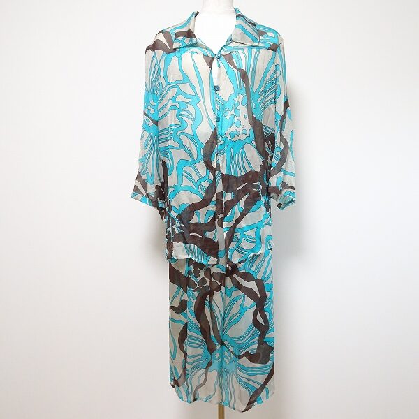 【スティゾーリ 買取情報】緑×茶色でさわやかシックに決まるセットアップ