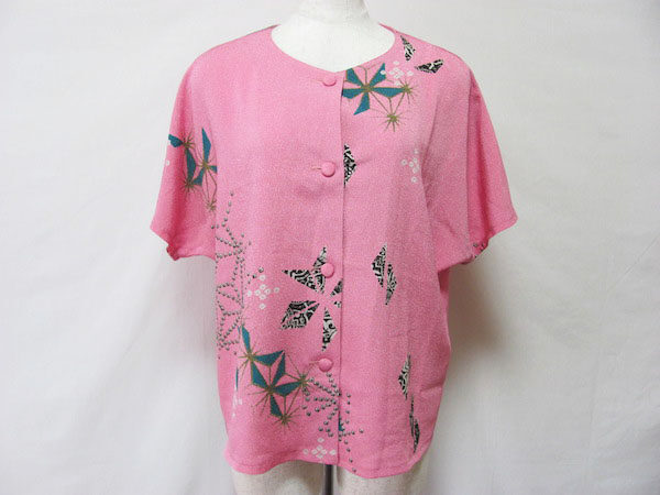 【お買取】詩仙堂のブラウス｜明るくも優しいピンクで楽しくコーディネート