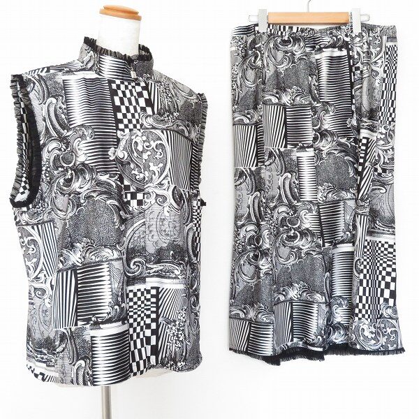 伊太利屋のセットアップを買取しました｜不思議な模様でおしゃれ度が上がる