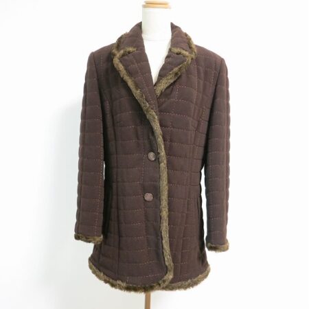 上品カジュアル 伊太利屋のキルティングコートを買取しました