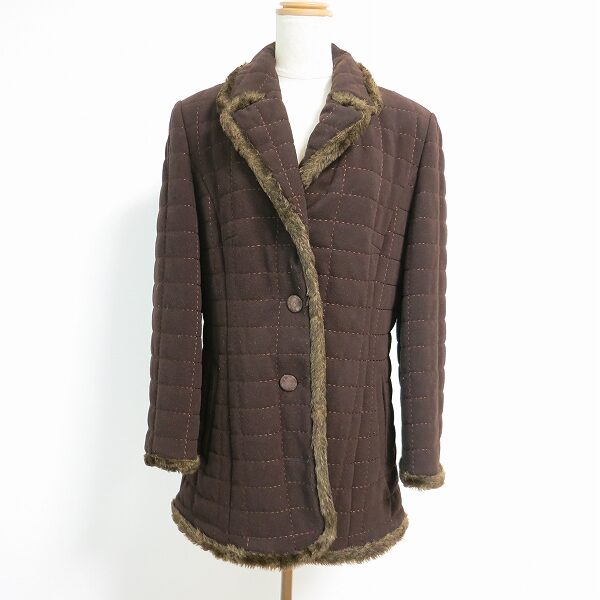 上品カジュアル 伊太利屋のキルティングコートを買取しました