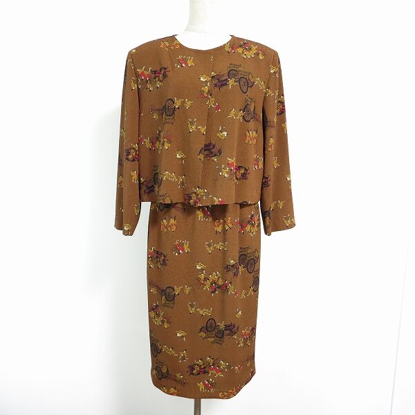 引きつけられるブラウン 詩仙堂のセットアップを買取しました