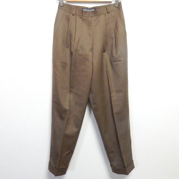バーバリーのパンツをお買取｜程よく濃いブラウンに魅了される