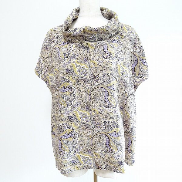 ベージュ×紫が馴染んだ 詩仙堂のカットソーを買取しました