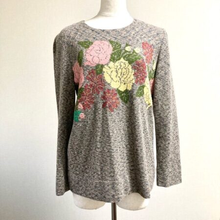 バラ柄がゴージャスな斉藤都世子のカットソーを出張買取