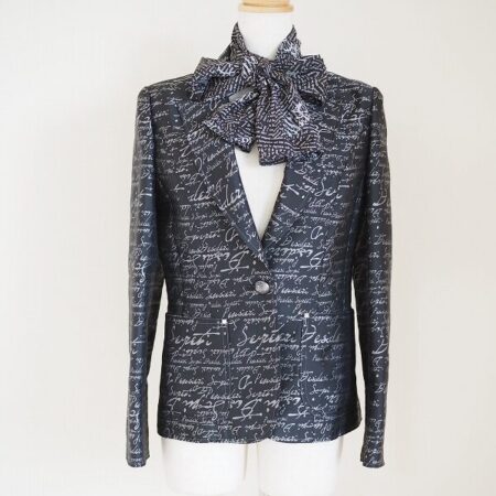 銀座マギーの光沢が眩しいジャケットを買取しました